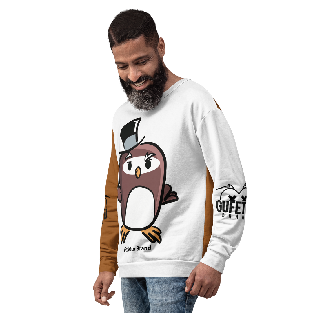 Felpa unisex Uomo/Donna GUFETTO FUCK - Gufetto Brand