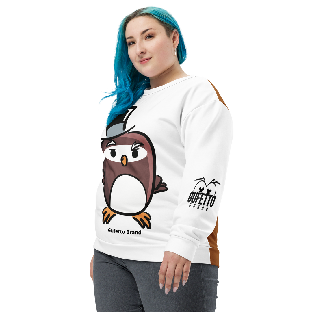 Felpa unisex Uomo/Donna GUFETTO FUCK - Gufetto Brand