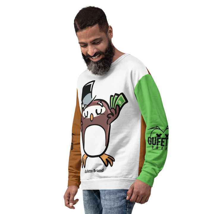 Felpa unisex Uomo/Donna GUFETTO SOLDI - Gufetto Brand