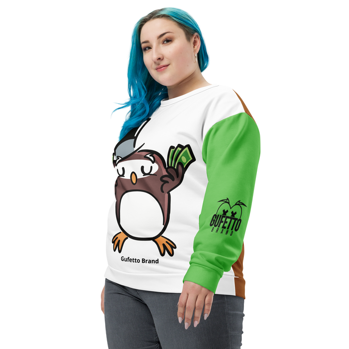 Felpa unisex Uomo/Donna GUFETTO SOLDI - Gufetto Brand