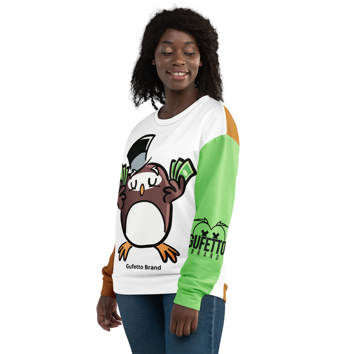 Felpa unisex Uomo/Donna GUFETTO SOLDI - Gufetto Brand