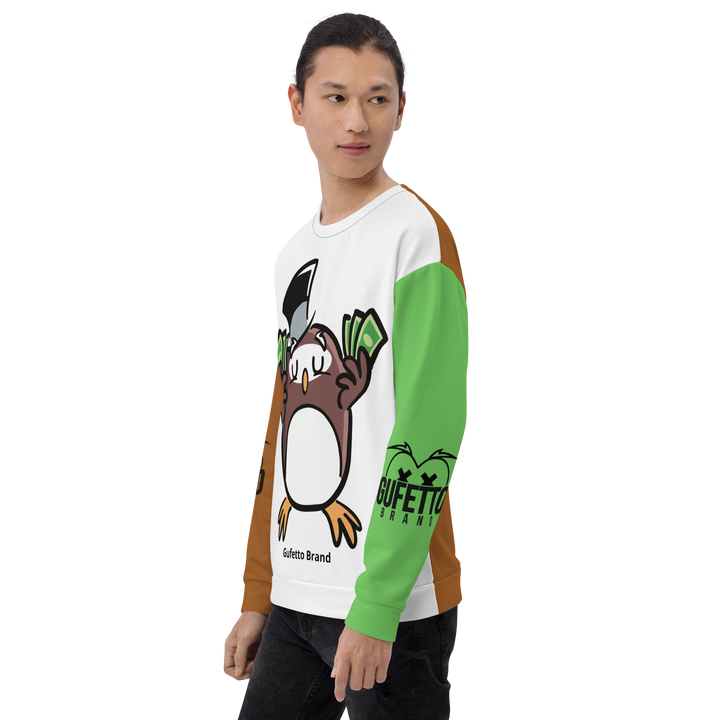 Felpa unisex Uomo/Donna GUFETTO SOLDI - Gufetto Brand