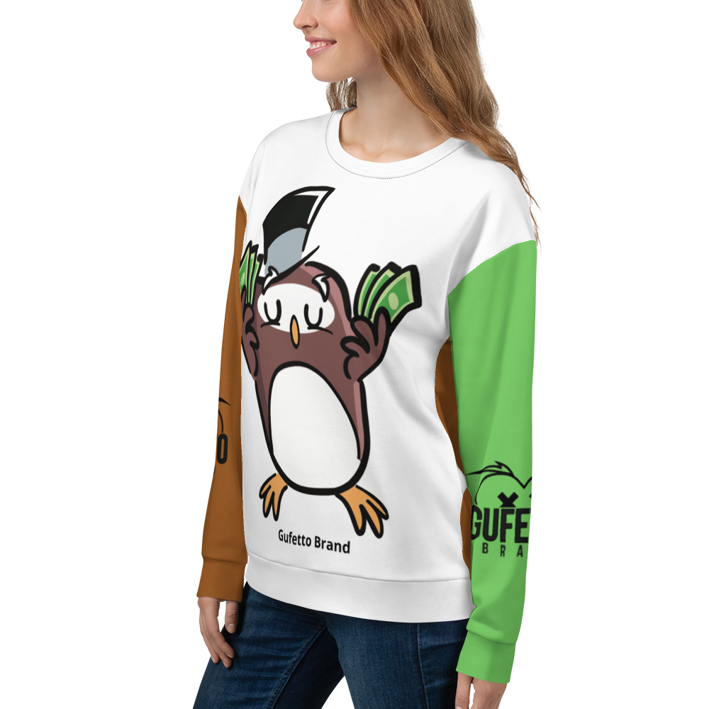 Felpa unisex Uomo/Donna GUFETTO SOLDI - Gufetto Brand