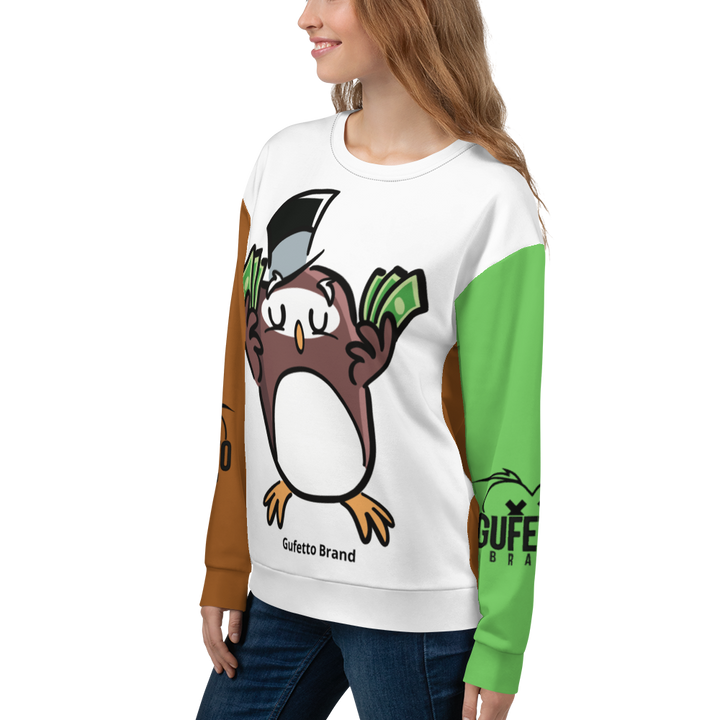 Felpa unisex Uomo/Donna GUFETTO SOLDI - Gufetto Brand