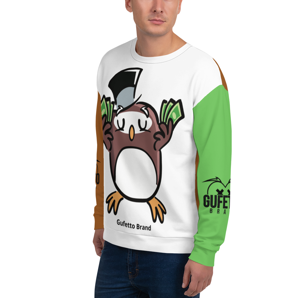 Felpa unisex Uomo/Donna GUFETTO SOLDI - Gufetto Brand