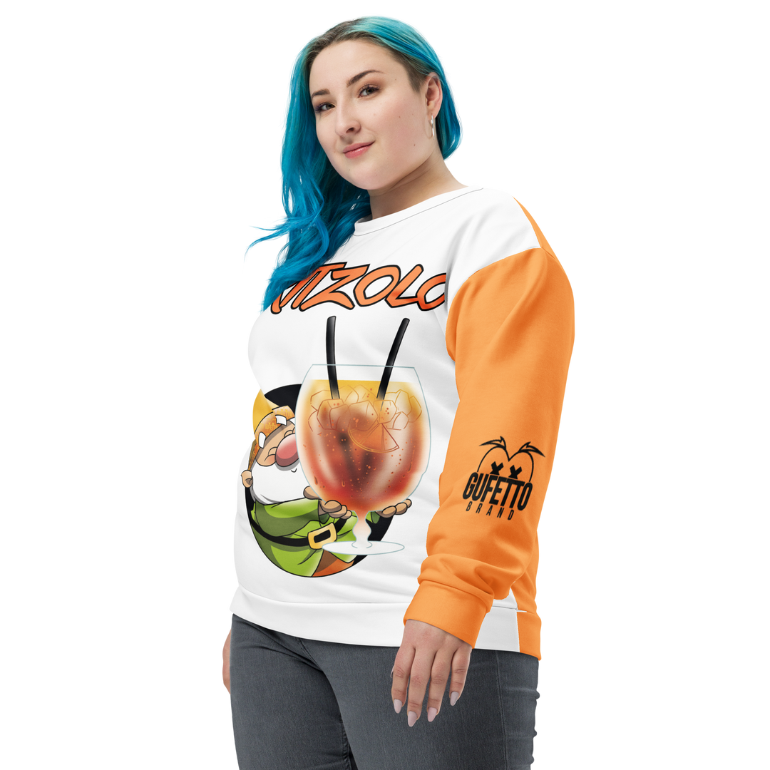 Felpa unisex Uomo/Donna SPRITZOLO NEW - Gufetto Brand