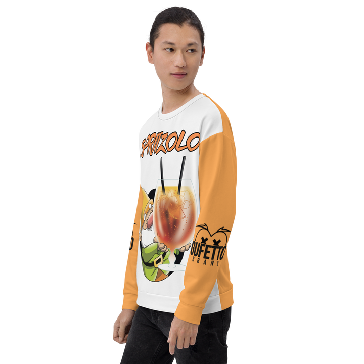Felpa unisex Uomo/Donna SPRITZOLO NEW - Gufetto Brand