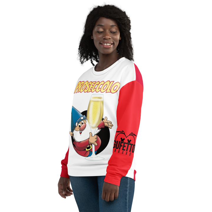 Felpa unisex Uomo/Donna PROSECCOLO NEW - Gufetto Brand