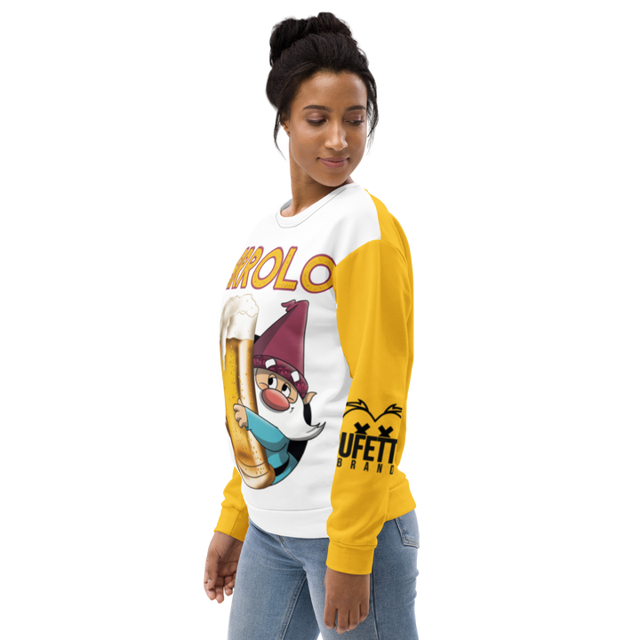 Felpa unisex Uomo/Donna BIRROLO NEW - Gufetto Brand