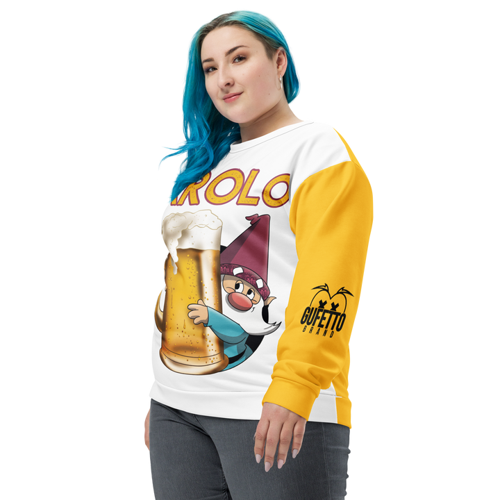 Felpa unisex Uomo/Donna BIRROLO NEW - Gufetto Brand