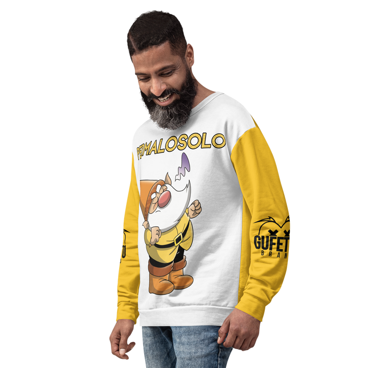 Felpa unisex Uomo/Donna PERMALOSOLO - Gufetto Brand