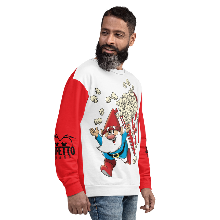 Felpa unisex Uomo/Donna POPCORNOLO - Gufetto Brand
