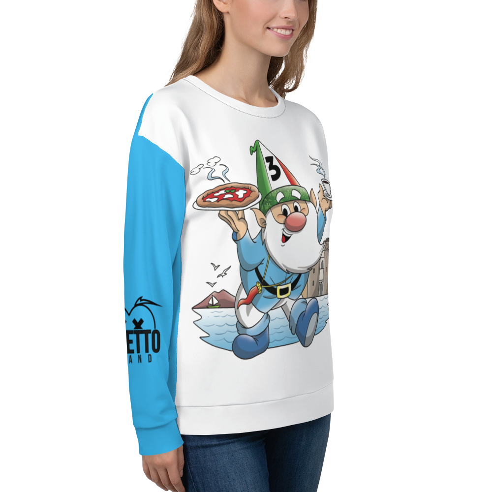 Felpa unisex Uomo/Donna NAPOLO - Gufetto Brand
