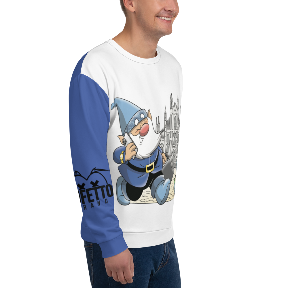 Felpa unisex Uomo/Donna MILANOLO - Gufetto Brand