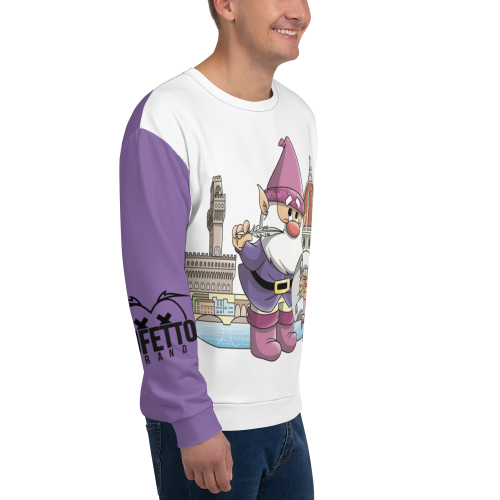 Felpa unisex Uomo/Donna FIRENZOLO - Gufetto Brand
