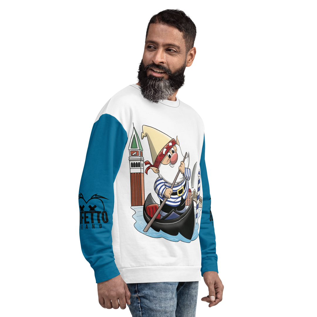 Felpa unisex Uomo/Donna VENEZIOLO - Gufetto Brand