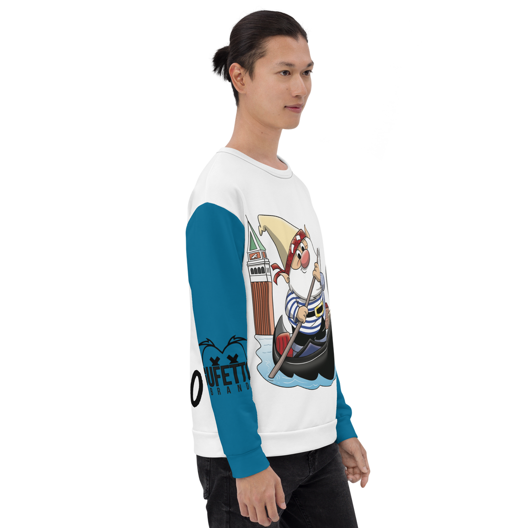 Felpa unisex Uomo/Donna VENEZIOLO - Gufetto Brand