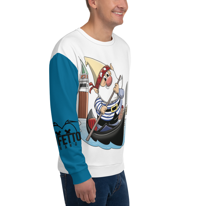 Felpa unisex Uomo/Donna VENEZIOLO - Gufetto Brand