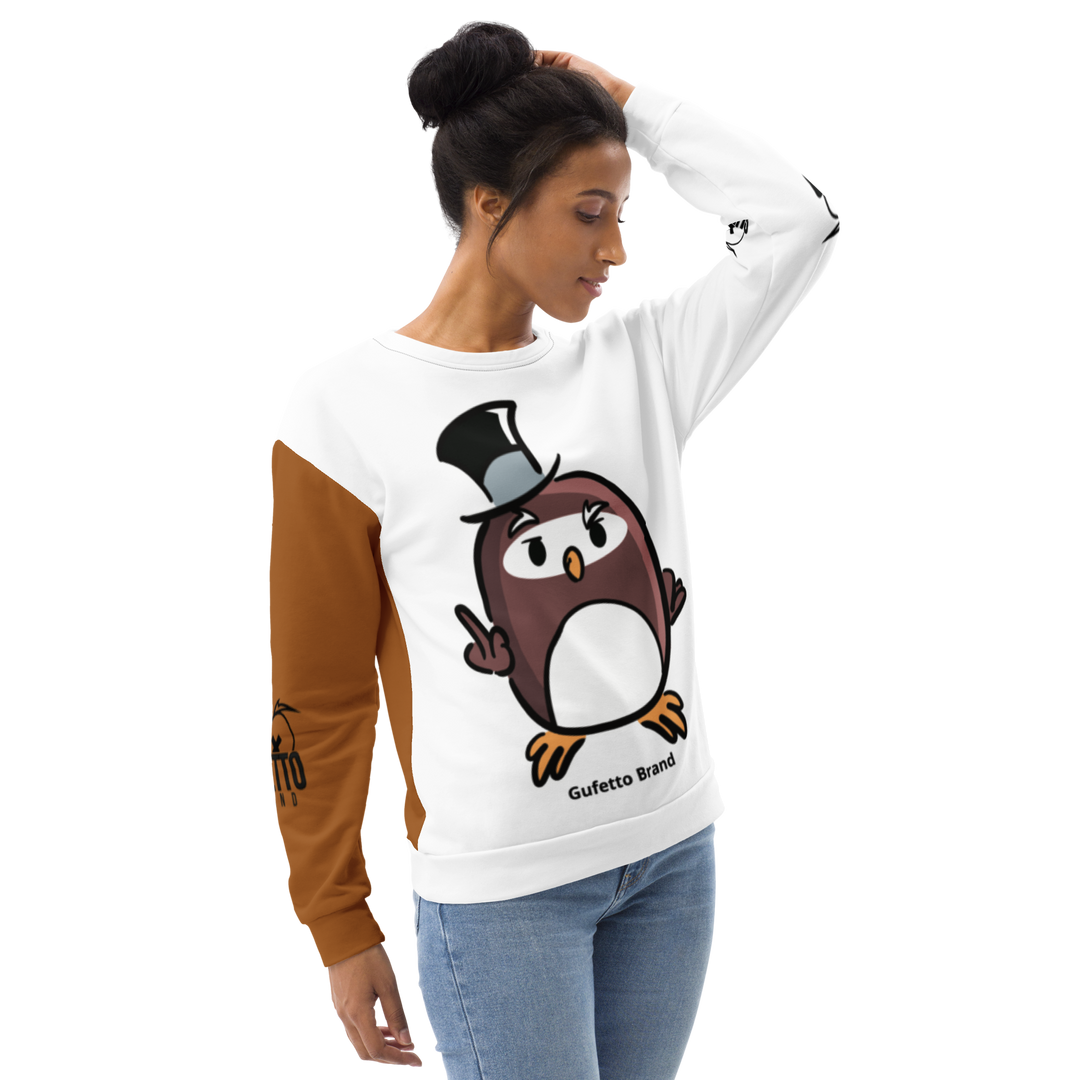 Felpa unisex Uomo/Donna GUFETTO FUCK - Gufetto Brand