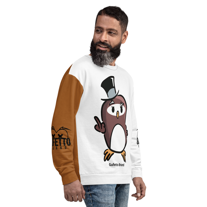 Felpa unisex Uomo/Donna GUFETTO FUCK - Gufetto Brand