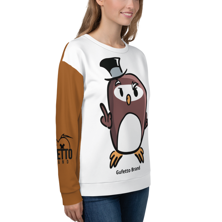 Felpa unisex Uomo/Donna GUFETTO FUCK - Gufetto Brand