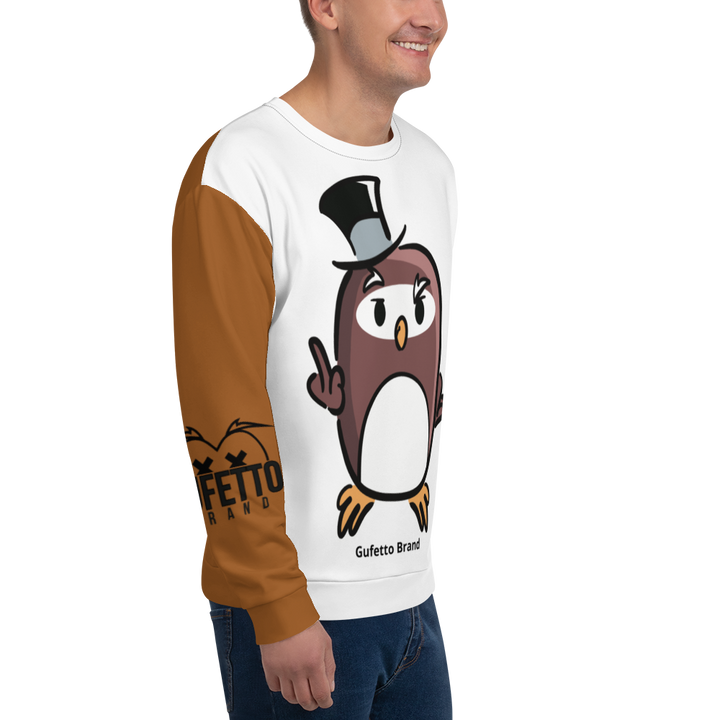 Felpa unisex Uomo/Donna GUFETTO FUCK - Gufetto Brand