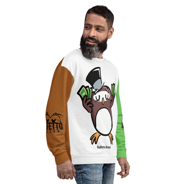 Felpa unisex Uomo/Donna GUFETTO SOLDI - Gufetto Brand