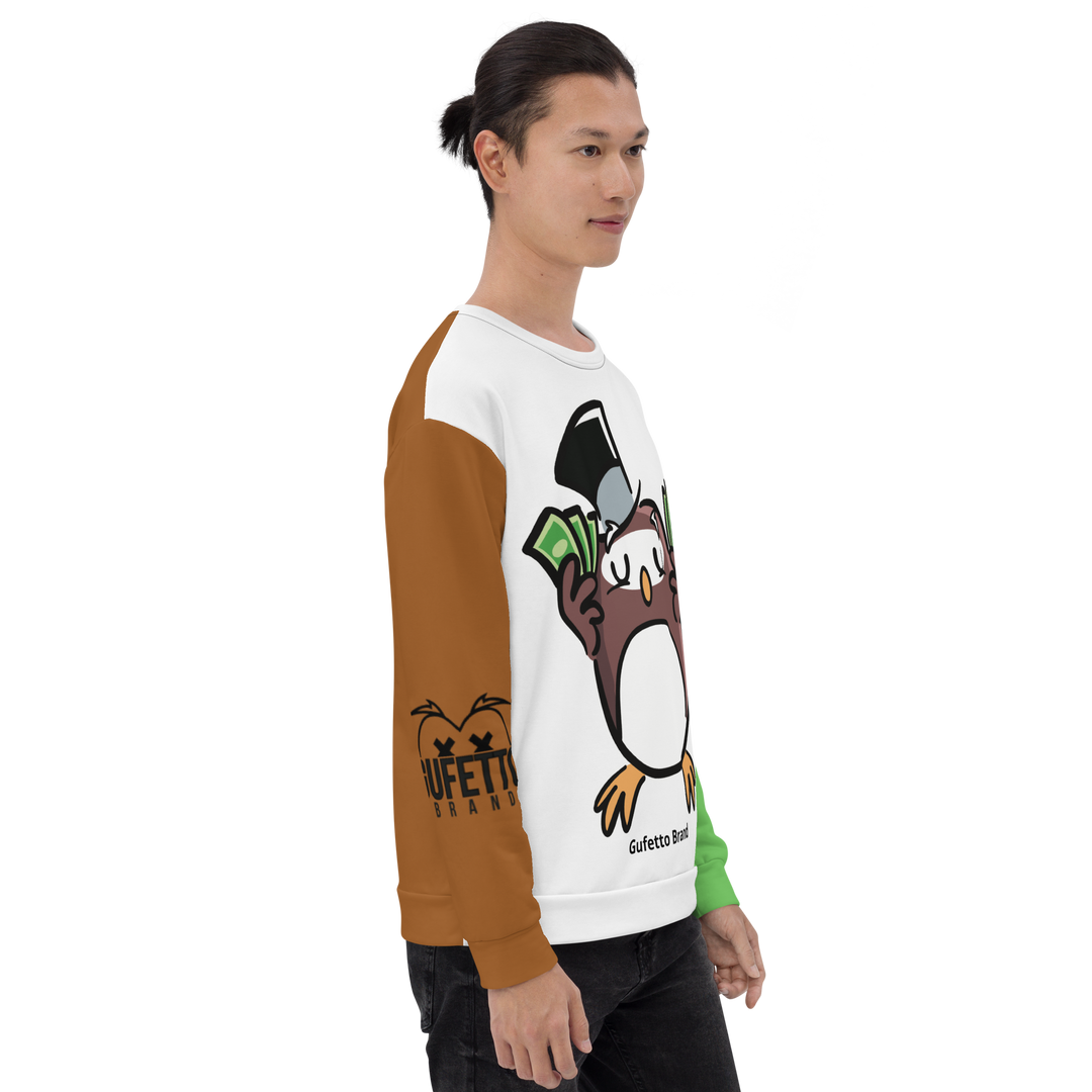 Felpa unisex Uomo/Donna GUFETTO SOLDI - Gufetto Brand