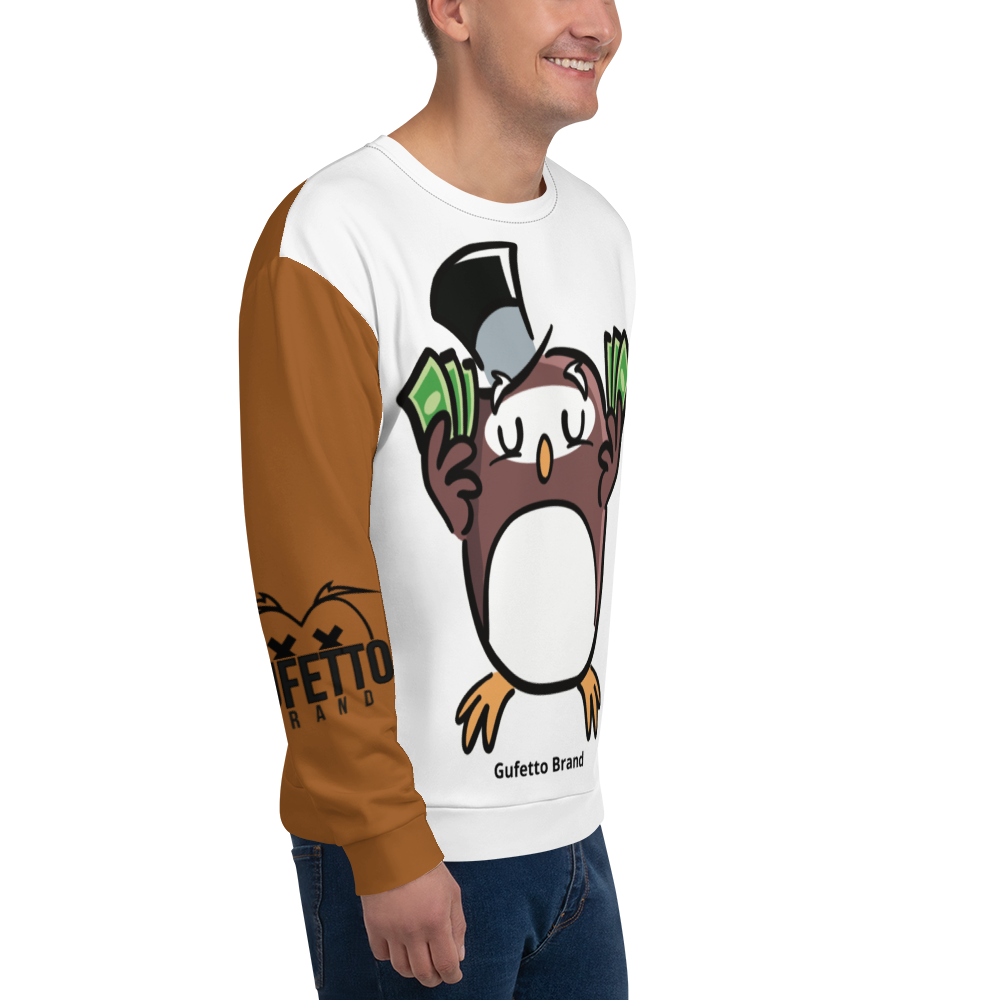 Felpa unisex Uomo/Donna GUFETTO SOLDI - Gufetto Brand