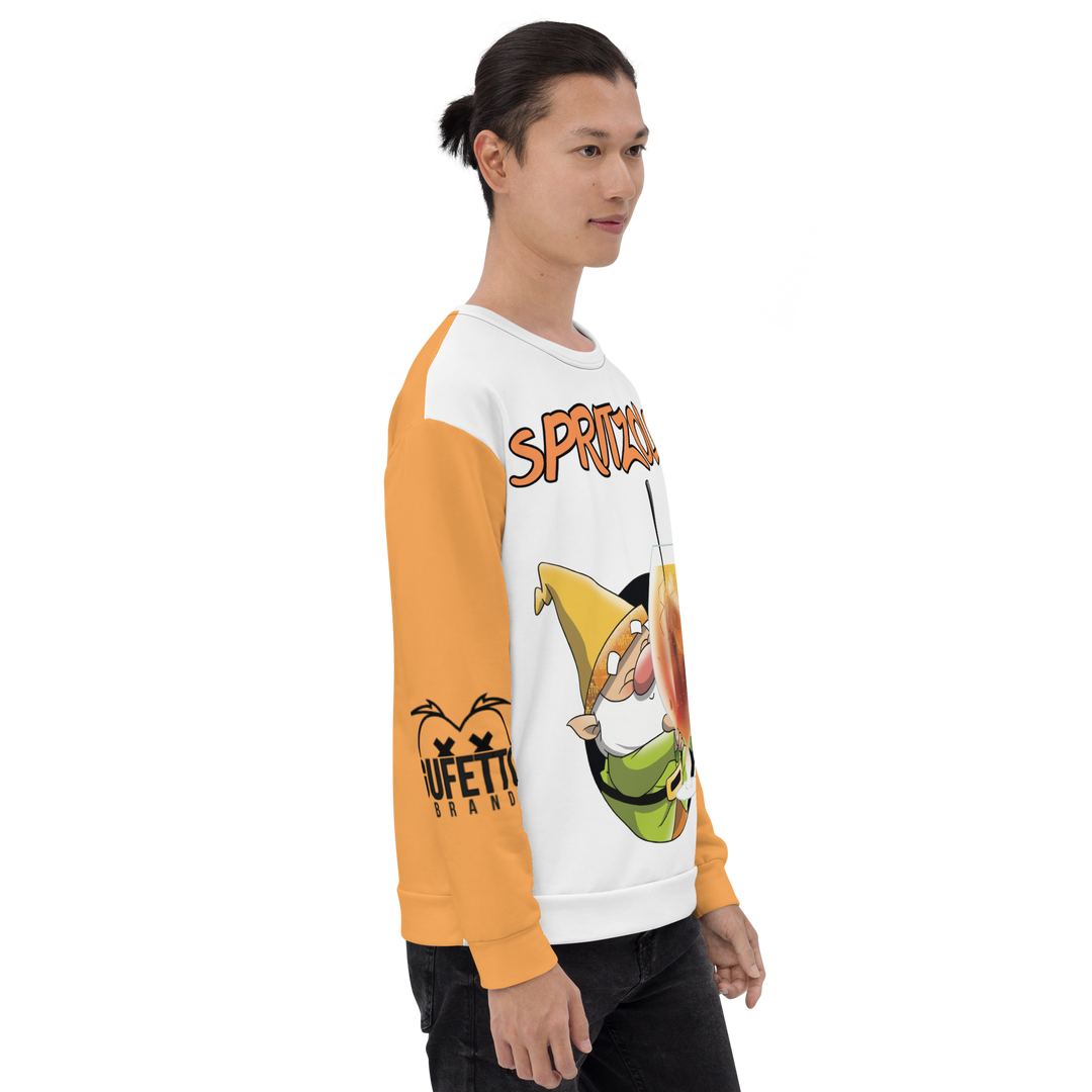Felpa unisex Uomo/Donna SPRITZOLO NEW - Gufetto Brand