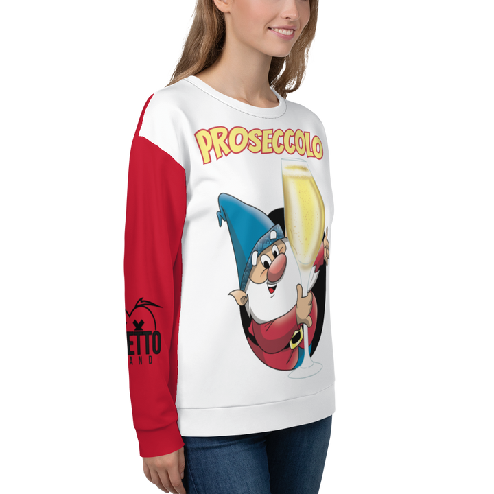 Felpa unisex Uomo/Donna PROSECCOLO NEW - Gufetto Brand