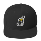 Cappellino snapback (baseball) GUFETTO 2 NERO OCCHI GIALLI - Gufetto Brand