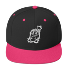 Cappellino snapback (baseball) GUFETTO 2 BIANCO OCCHI BIANCHI - Gufetto Brand