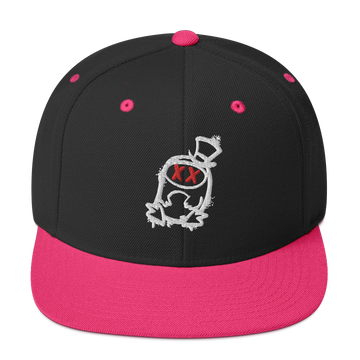 Cappellino snapback (baseball) GUFETTO 2 NERO OCCHI ROSSI