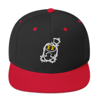 Cappellino snapback (baseball) GUFETTO 2 NERO OCCHI GIALLI - Gufetto Brand