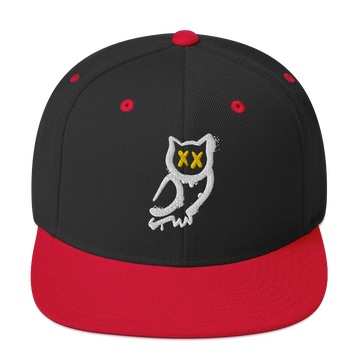 Cappellino snapback (baseball) GUFETTO 1 BIANCO OCCHI GIALLI