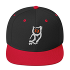 Cappellino snapback (baseball) GUFETTO 1 BIANCO OCCHI ROSSI - Gufetto Brand