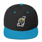 Cappellino snapback (baseball) GUFETTO 2 NERO OCCHI GIALLI - Gufetto Brand