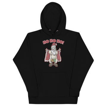 Felpa con cappuccio Unisex Donna/Uomo Ho Ho Ho!