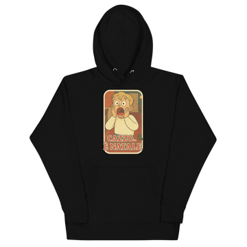 Felpa con cappuccio Unisex Donna/Uomo E' Natale