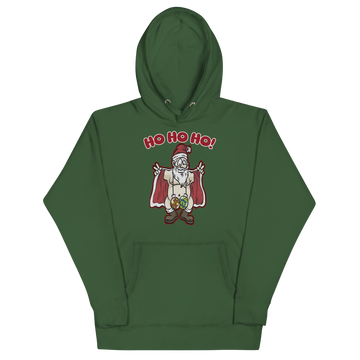 Felpa con cappuccio Unisex Donna/Uomo Ho Ho Ho!