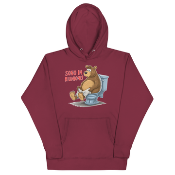 Felpa con cappuccio Unisex Donna/Uomo Riunione