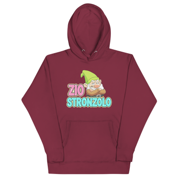 Felpa con cappuccio Unisex Donna/Uomo Zio Stronzolo