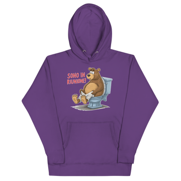 Felpa con cappuccio Unisex Donna/Uomo Riunione