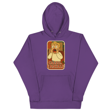 Felpa con cappuccio Unisex Donna/Uomo E' Natale
