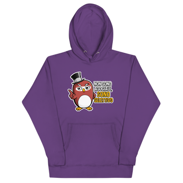 Felpa con cappuccio Unisex Donna/Uomo Selettivo