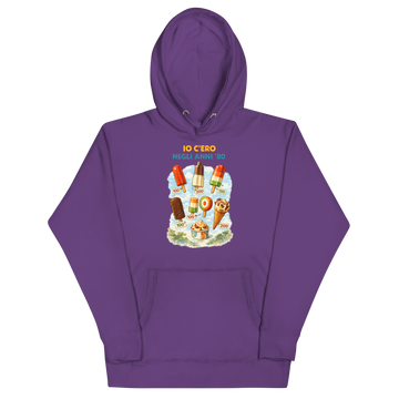 Felpa con cappuccio Unisex Donna/Uomo Io C'ero
