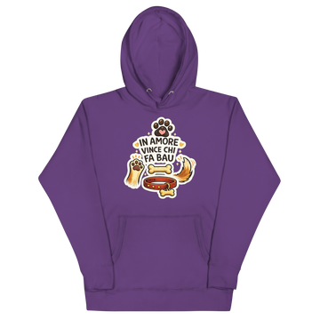 Felpa con cappuccio Unisex Donna/Uomo Bau
