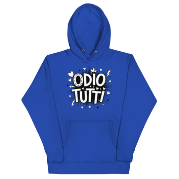 Felpa con cappuccio Unisex Donna/Uomo Odio