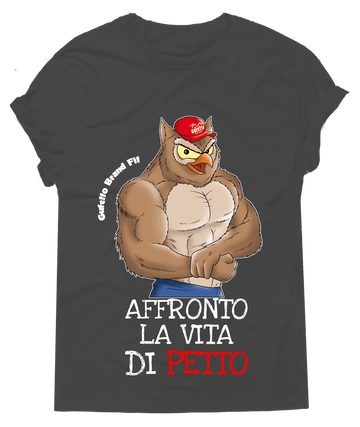 BLACKF. T-shirt Uomo Affronto la Vita